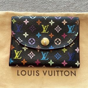 NWOT Authentic Louis Vuitton Murakami Card Holder